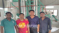 Malaysia Lentil Cleaning and Peeling Line 1T per Hour