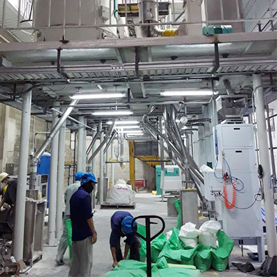Thailand Mung Bean Cleaning and Peeling Line Installation